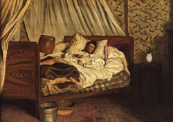 Frederic Bazille The Improvised Field-Hospital